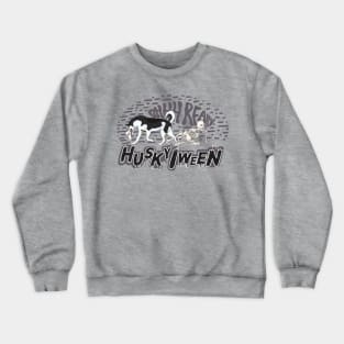 Siberian Husky Halloween Crewneck Sweatshirt